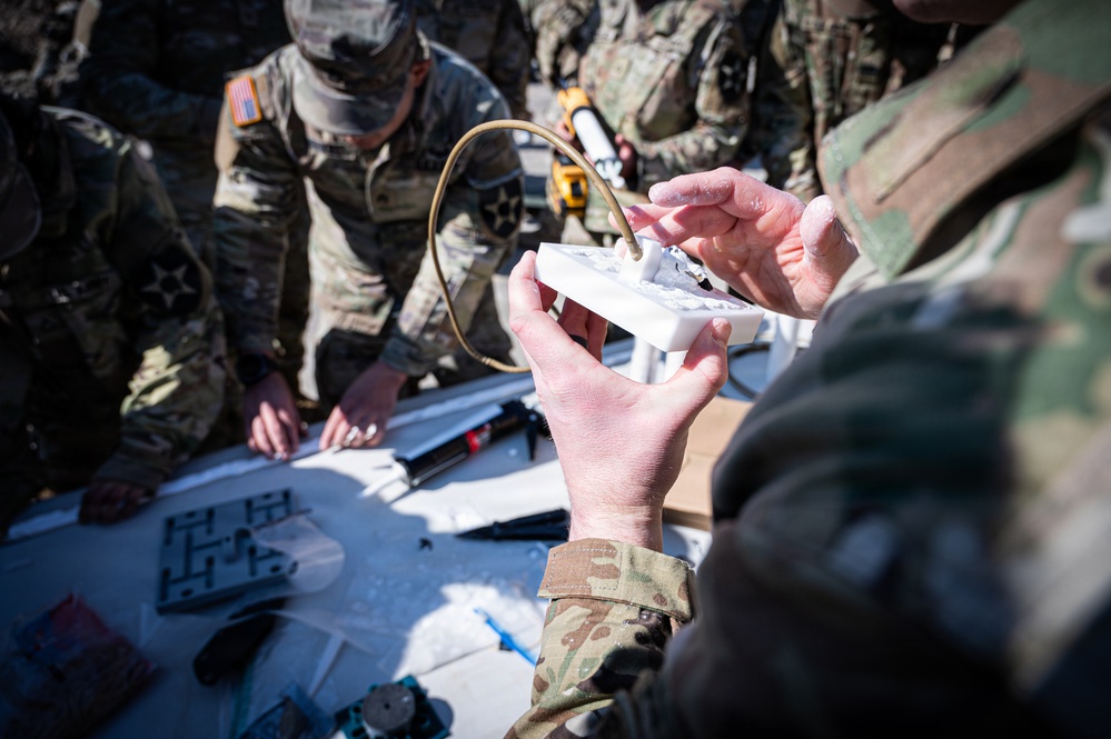 Champion Brigade Tries Out Cutting-Edge Cold-Ready Explosive