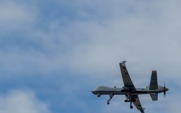 MQ-9 Reaper Takes Off During Sentry South 26-2
