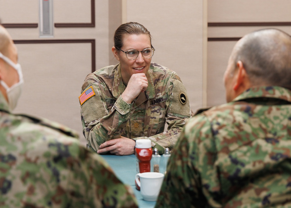 US Army Japan and Japan Ground Self-Defense Reservists conduct bilateral exchange