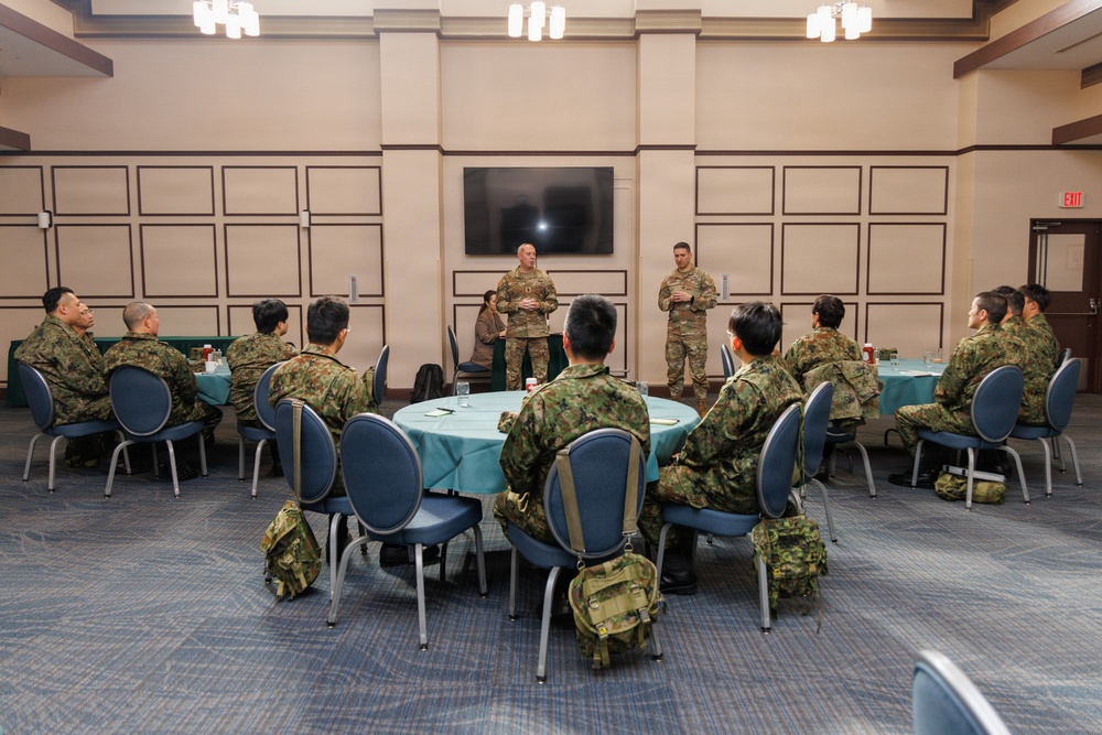 US Army Japan and Japan Ground Self-Defense Reservists conduct bilateral exchange