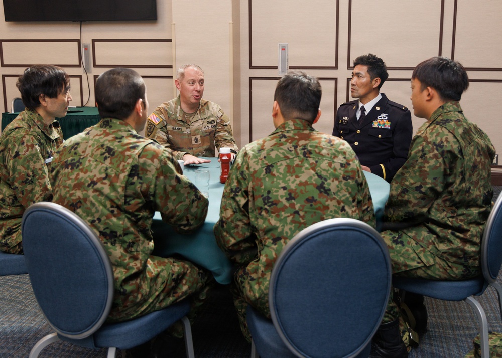 US Army Japan and Japan Ground Self-Defense Reservists conduct bilateral exchange