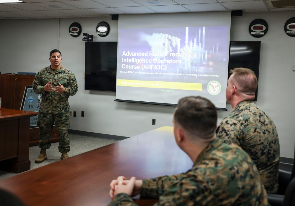 Marines participate in Advanced Radio Frequency Intelligence Operators Course