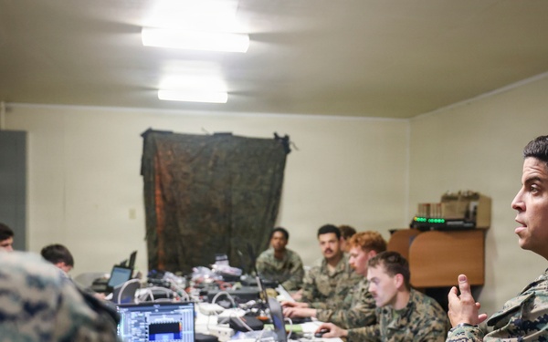 Marines participate in Advanced Radio Frequency Intelligence Operators Course