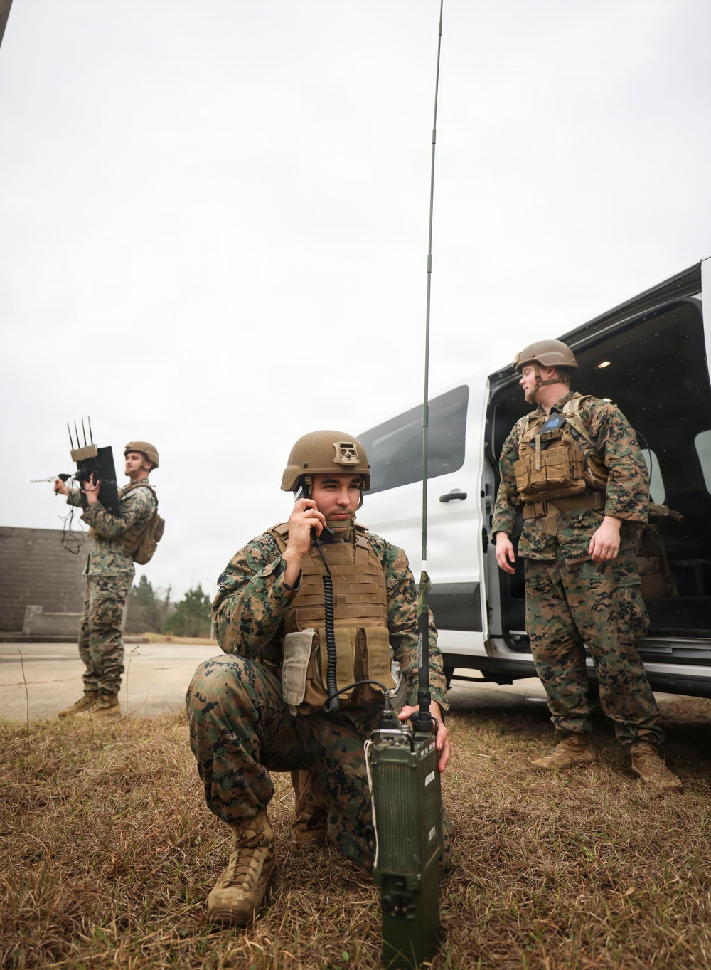 Marines participate in Advanced Radio Frequency Intelligence Operators Course