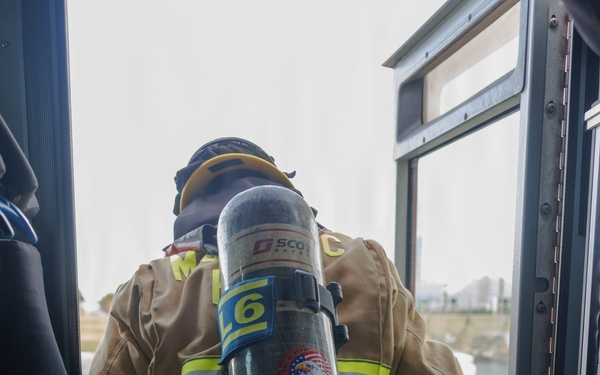 MCIPAC Firefighters participate in bilateral HAZMAT response exercise