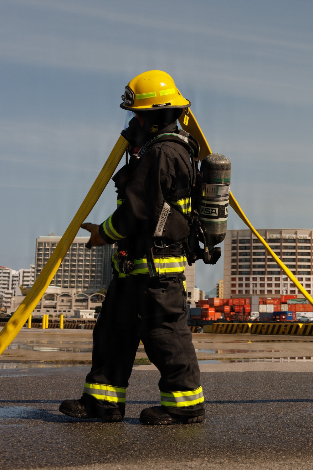 MCIPAC Firefighters participate in bilateral HAZMAT response exercise