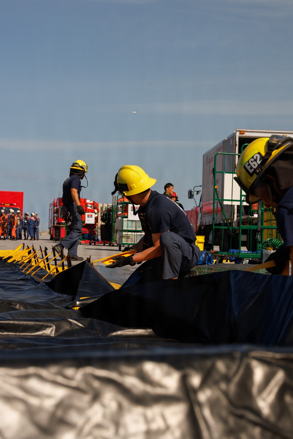 MCIPAC Firefighters participate in bilateral HAZMAT response exercise