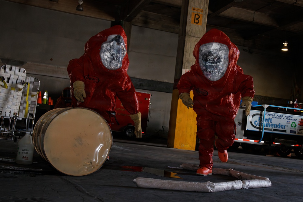 MCIPAC Firefighters participate in bilateral HAZMAT response exercise