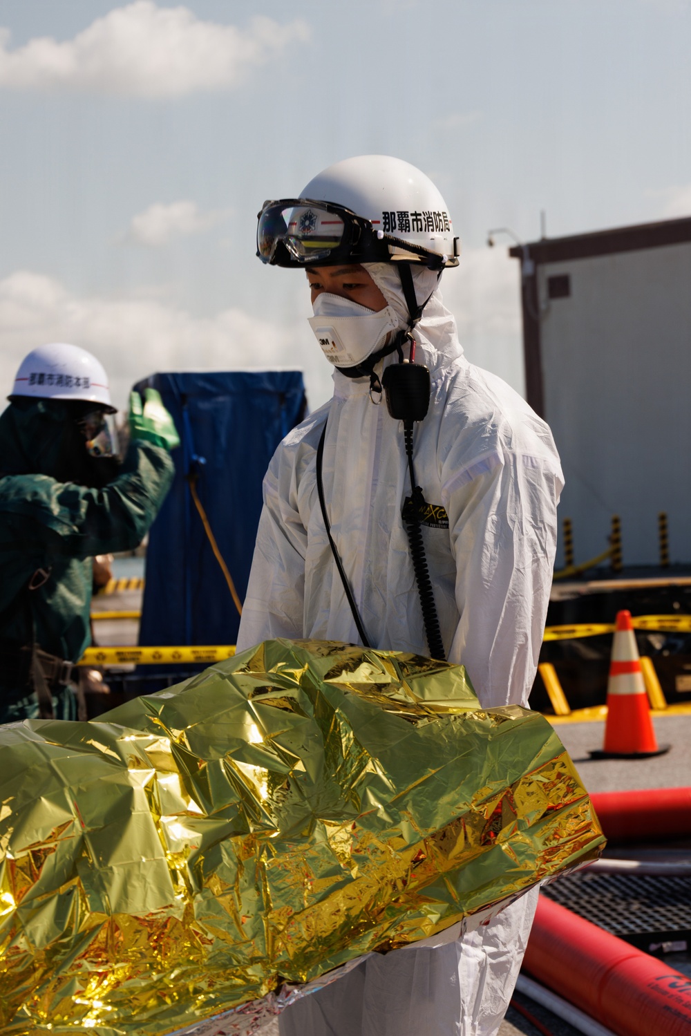 MCIPAC Firefighters participate in bilateral HAZMAT response exercise