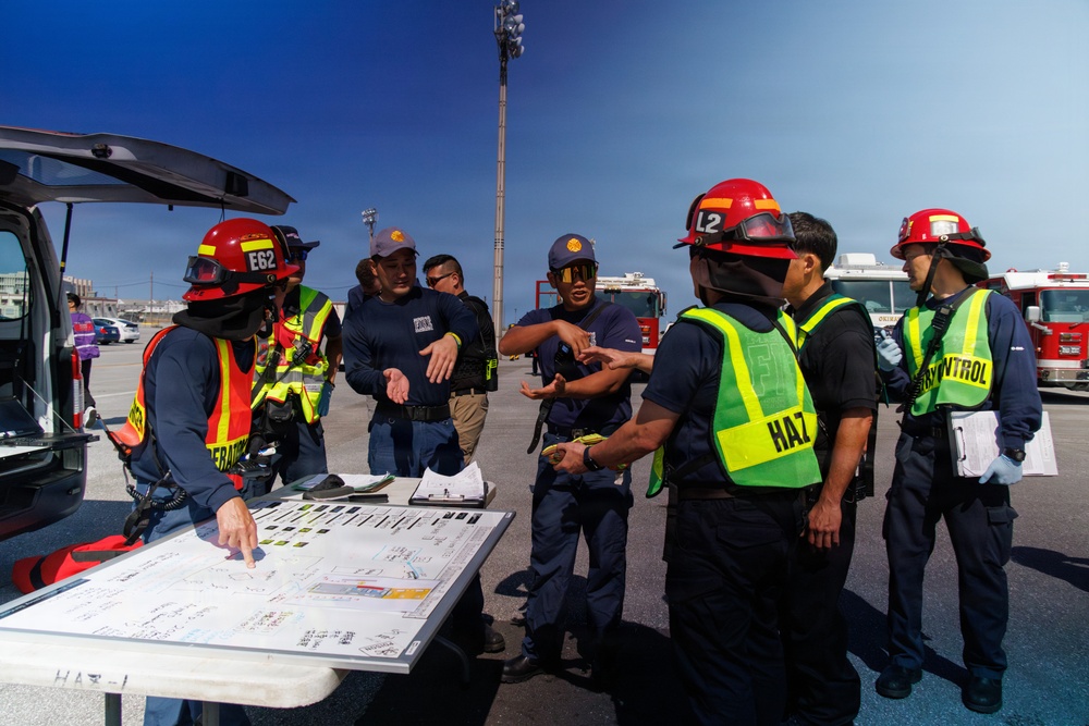 MCIPAC Firefighters participate in bilateral HAZMAT response exercise