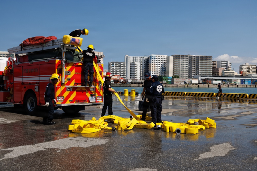 MCIPAC Firefighters participate in bilateral HAZMAT response exercise