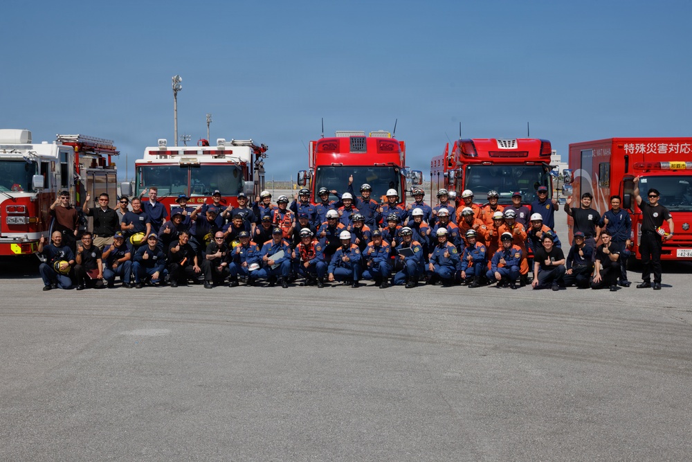 MCIPAC Firefighters participate in bilateral HAZMAT response exercise
