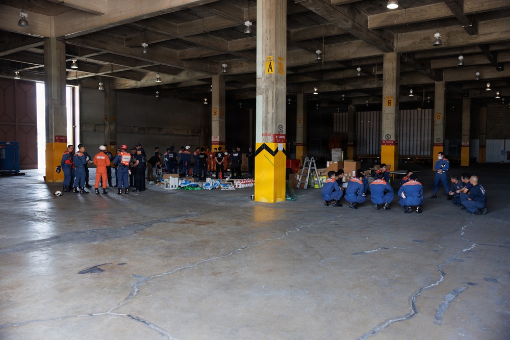 MCIPAC Firefighters participate in bilateral HAZMAT response exercise