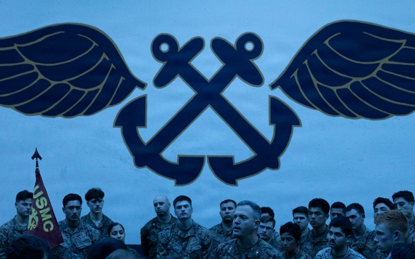 11th MEU Marines, Sailors Conduct a Formation Aboard USS Boxer