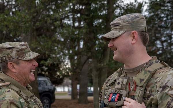 Mississippi National Guard Adjutant General visits service members in Washington, D.C.