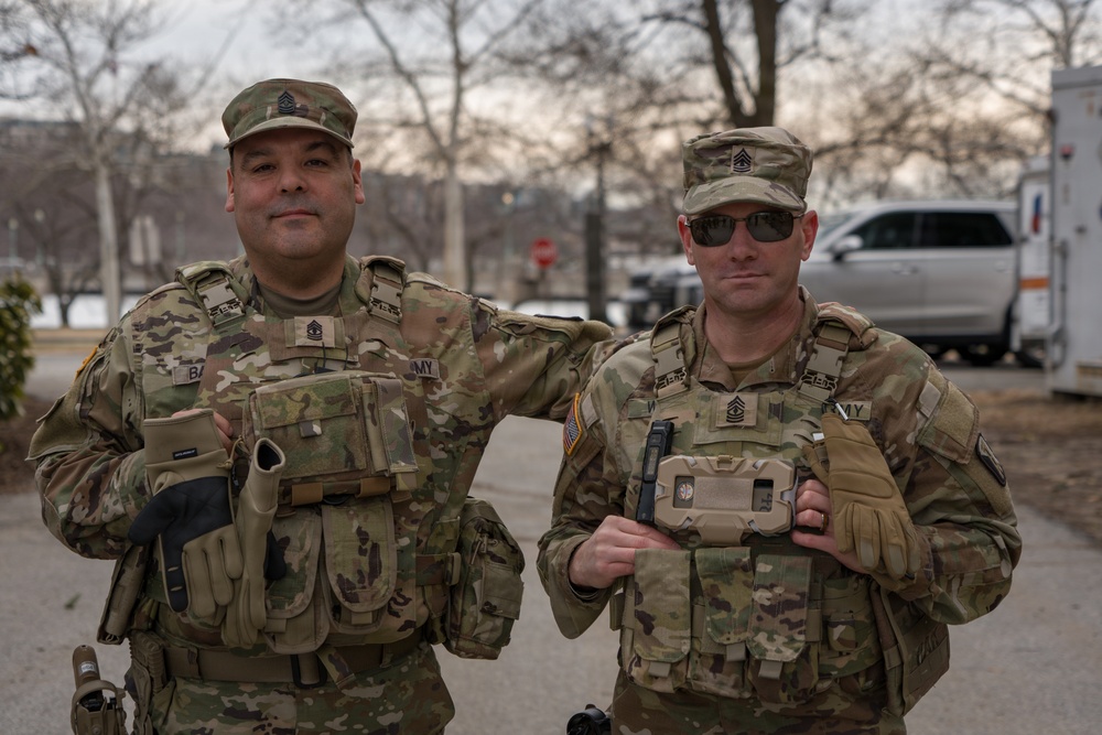 Mississippi National Guard Adjutant General visits service members in Washington, D.C.