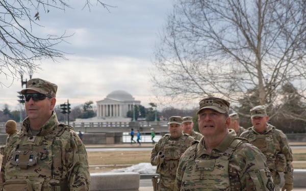 Mississippi National Guard Adjutant General visits service members in Washington, D.C.