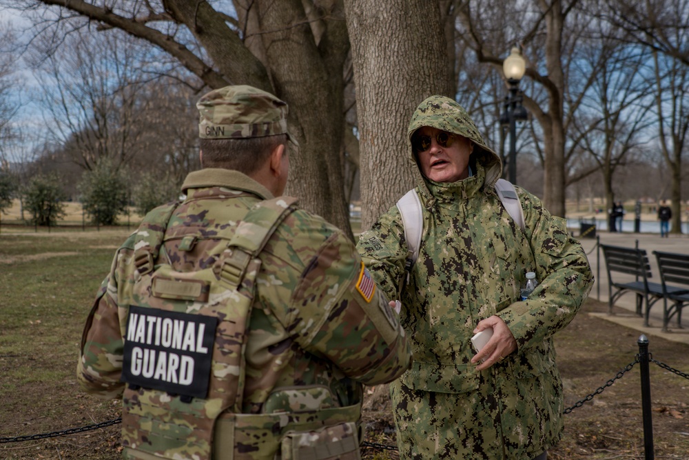 Mississippi National Guard Adjutant General visits service members in Washington, D.C.