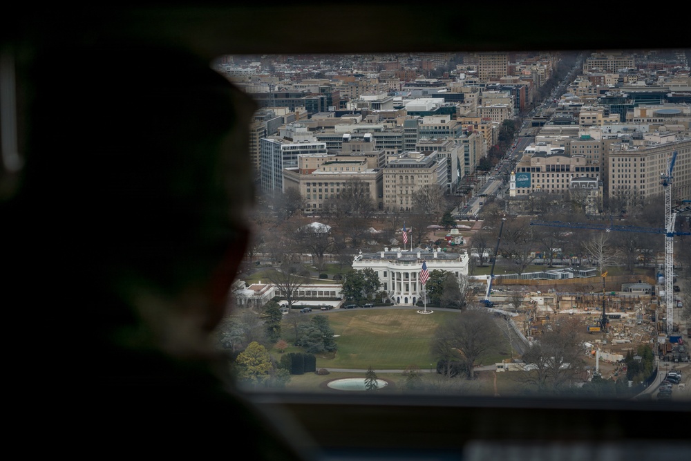 Mississippi National Guard Adjutant General visits service members in Washington, D.C.