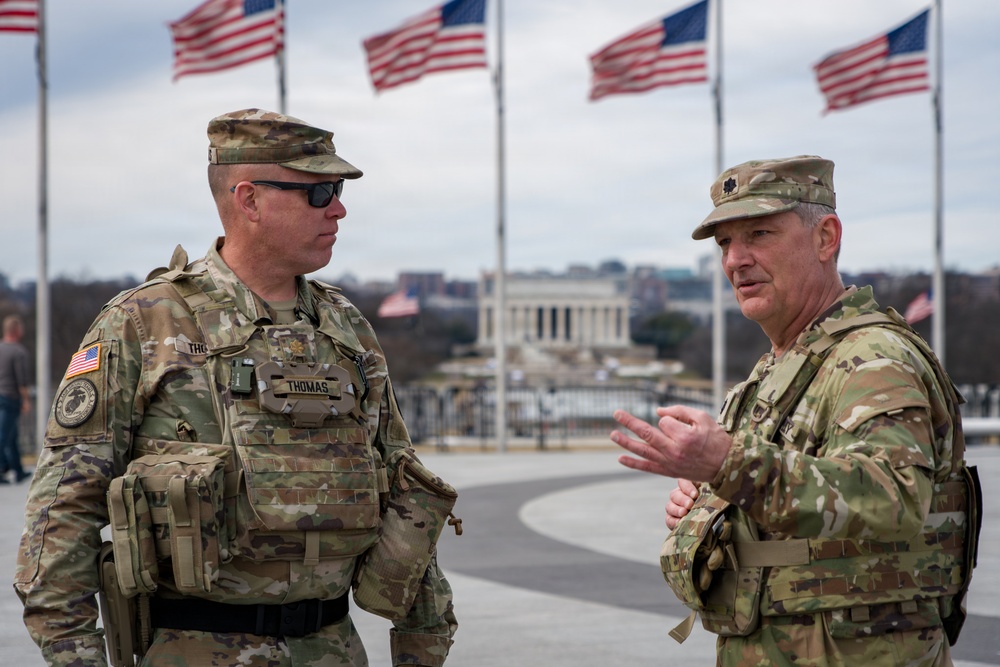 Mississippi National Guard Adjutant General visits Joint Task Force Magnolia in Washington, D.C.