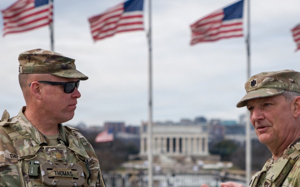 Mississippi National Guard Adjutant General visits Joint Task Force Magnolia in Washington, D.C.