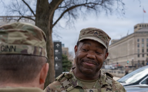 Mississippi National Guard Adjutant General visits Joint Task Force Magnolia in Washington, D.C.