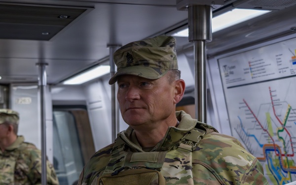 Mississippi National Guard senior enlisted leader visits Joint Task Force Magnolia in Washington, D.C.