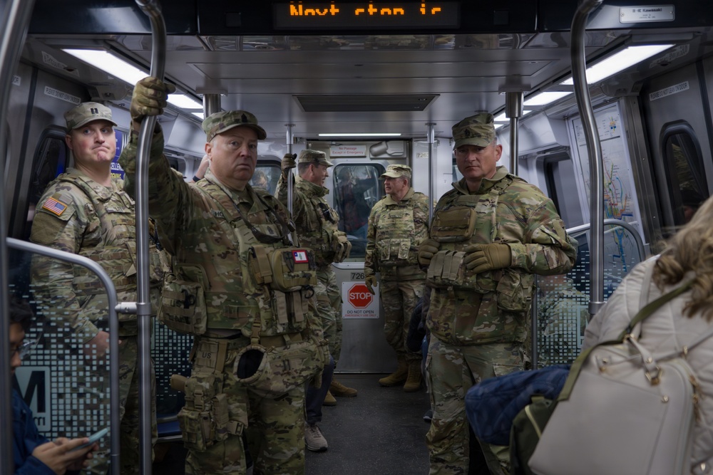 Mississippi National Guard Adjutant General visits Joint Task Force Magnolia in Washington, D.C.