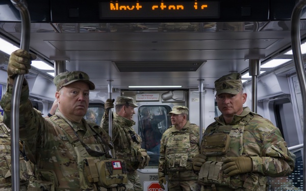 Mississippi National Guard Adjutant General visits Joint Task Force Magnolia in Washington, D.C.