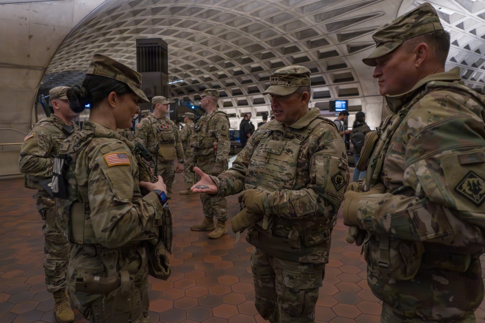 Mississippi National Guard Adjutant General visits Joint Task Force Magnolia in Washington, D.C.