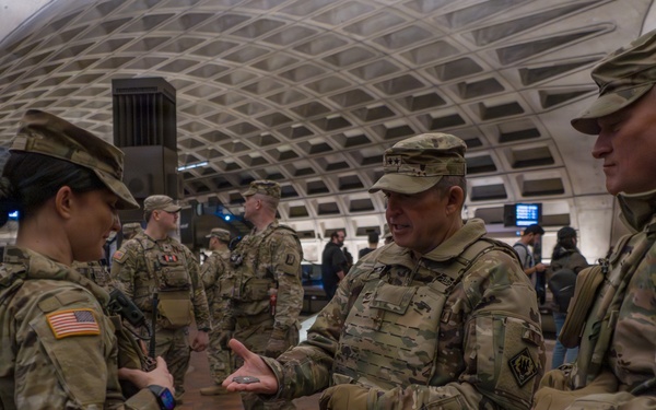 Mississippi National Guard Adjutant General visits Joint Task Force Magnolia in Washington, D.C.