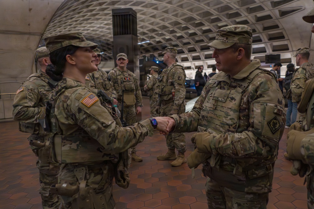 Mississippi National Guard Adjutant General visits Joint Task Force Magnolia in Washington, D.C.
