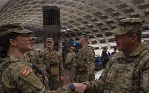 Mississippi National Guard Adjutant General visits Joint Task Force Magnolia in Washington, D.C.