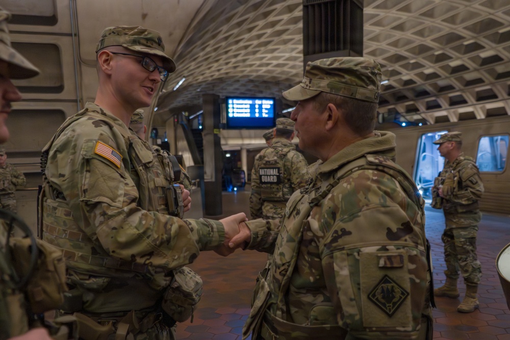 Mississippi National Guard Adjutant General visits Joint Task Force Magnolia in Washington, D.C.