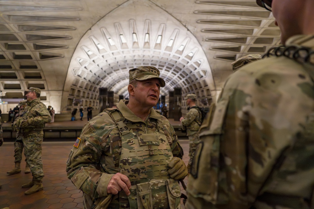 Mississippi National Guard Adjutant General visits Joint Task Force Magnolia in Washington, D.C.