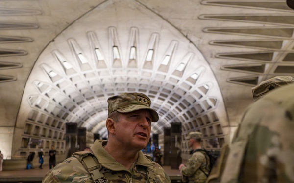 Mississippi National Guard Adjutant General visits Joint Task Force Magnolia in Washington, D.C.
