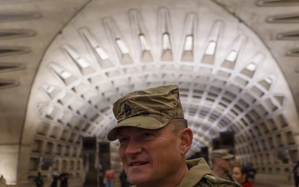 Mississippi National Guard senior enlisted leader visits Joint Task Force Magnolia in Washington, D.C.