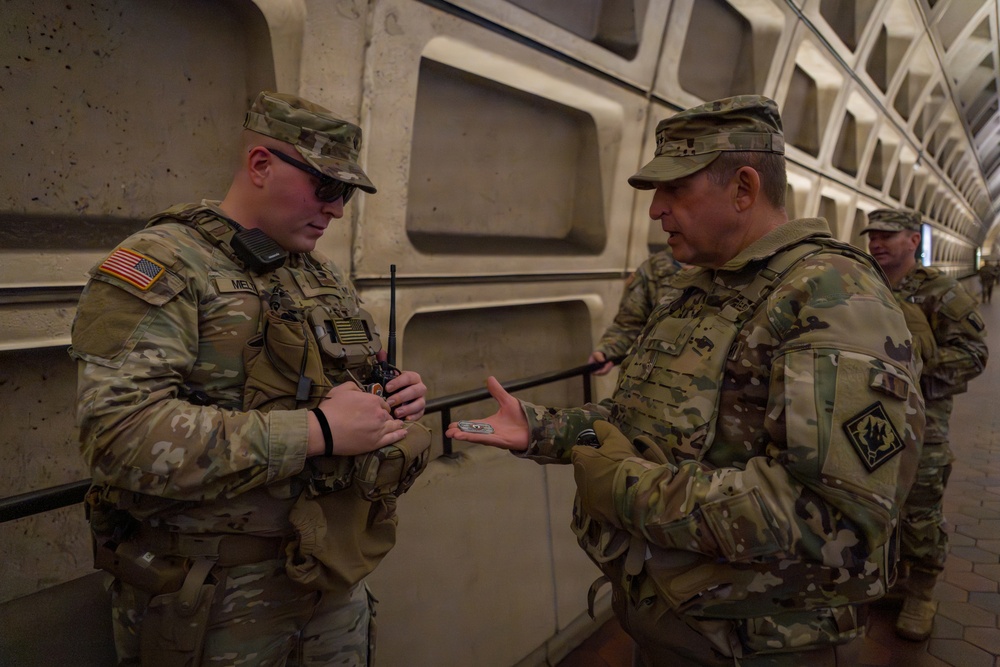 Mississippi National Guard Adjutant General visits Joint Task Force Magnolia in Washington, D.C.