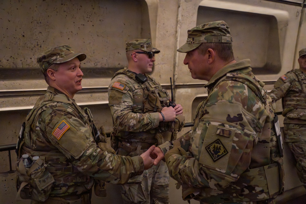 Mississippi National Guard Adjutant General visits Joint Task Force Magnolia in Washington, D.C.