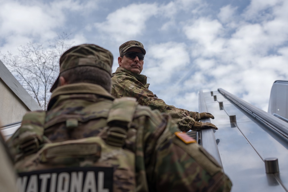 Mississippi National Guard Adjutant General visits Joint Task Force Magnolia in Washington, D.C.