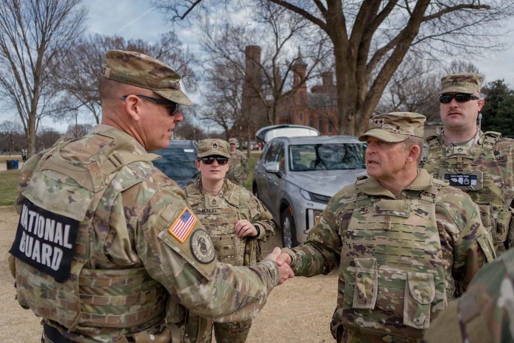 Mississippi National Guard Adjutant General visits Joint Task Force Magnolia in Washington, D.C.