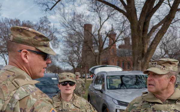 Mississippi National Guard Adjutant General visits Joint Task Force Magnolia in Washington, D.C.
