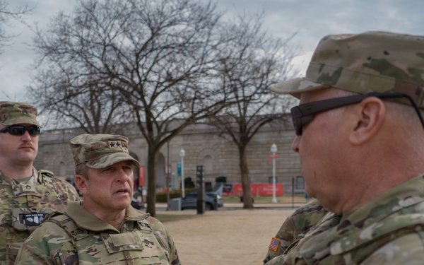 Mississippi National Guard Adjutant General visits Joint Task Force Magnolia in Washington, D.C.