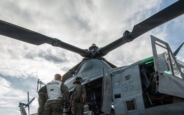 USS New Orleans (LPD 18) Conducts Flight Operations with Marine Tiltrotor Squadron (VMM) 265 (Reinforced)
