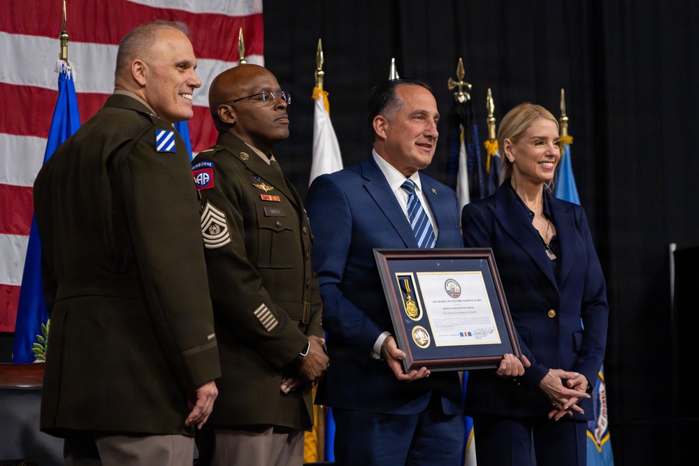 The U.S. Attorney General and U.S. Marshals Service Director join as D.C. National Guard hosts a Law Enforcement Recognition Ceremony