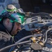 USS Bulkeley (DDG 84) Sailors perform helicopter maintenance, Feb. 19, 2026