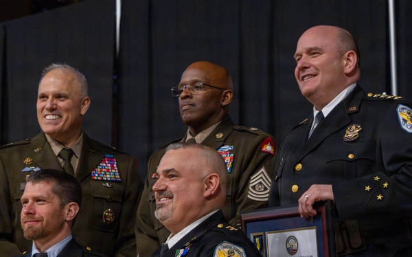 U.S. Park Police Officers awarded as D.C. National Guard hosts a Law Enforcement Recognition Ceremony