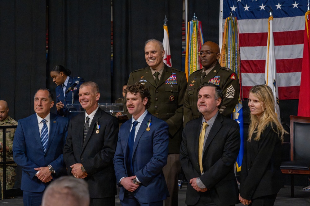 Health and Human Services Tactical Medical members awarded as D.C. National Guard hosts a Law Enforcement Recognition Ceremony