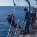 USS Bulkeley (DDG 84) Sailors perform man overboard drill, Feb. 20, 2026