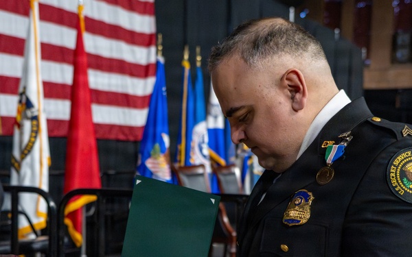 U.S. Secret Service members awarded as D.C. National Guard hosts a Law Enforcement Recognition Ceremony